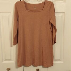 J Jill peach colored Tunic